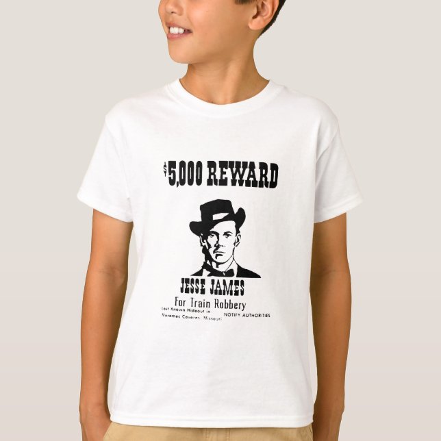 Gewollt Jesse James T-Shirt (Vorderseite)