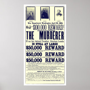 Gewollt Lincoln Murderer Print Poster