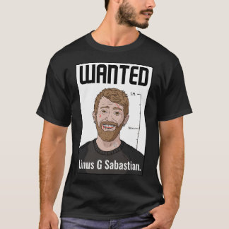 Gewollt Linus G Sabastian. T-Shirt