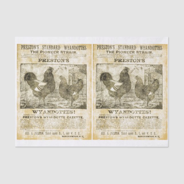 Gewollt Liste (Doppelaufnahmen) Seidenpapier (Vorderseite)