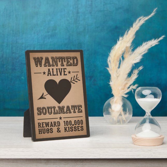 GEWOLLT LIVE: SOULMATE-Plakette Fotoplatte (Seite)