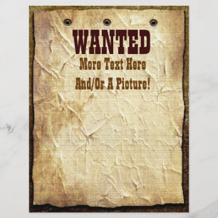 Gewollt Old West Theme Letterhead Stationierung