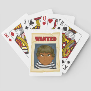 Gewollt Person Spielkarten