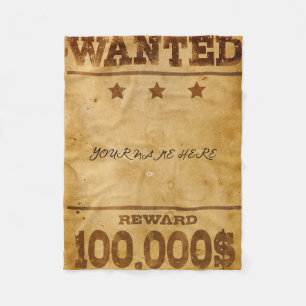 Gewollt Poster-Blanket Fleecedecke