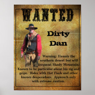 Gewollt Poster Dirty Dan