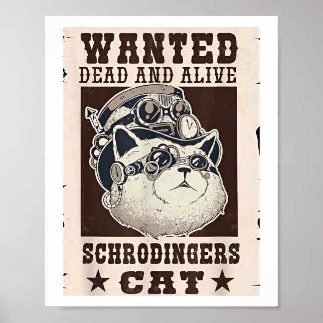 Gewollt Poster für Tote oder lebende Bilder (Vorne)