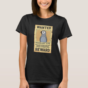 Gewollt Poster Parrot I African Gray T-Shirt