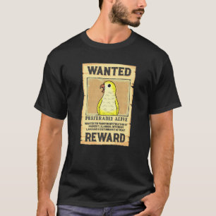 Gewollt Poster Parrot I Yellow Lutino Monk T-Shirt
