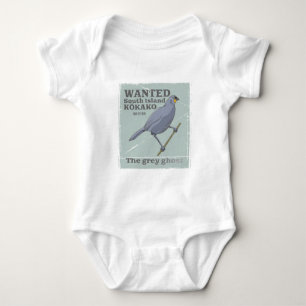 Gewollt Südinsel Kokako Baby Strampler