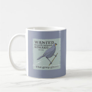 Gewollt Südinsel Kokako Kaffeetasse