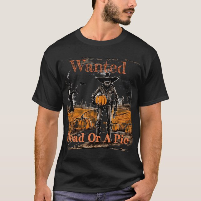 Gewollt Tote oder Kuchen. Halloween Pumpkin Smuggl T-Shirt (Vorderseite)
