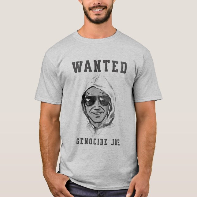 GEWOLLT - Völkermord Joe #genocidejoe T-Shirt (Vorderseite)