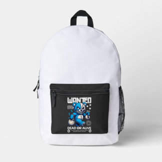 Gewollter Bandit Bär Grafik Rucksack