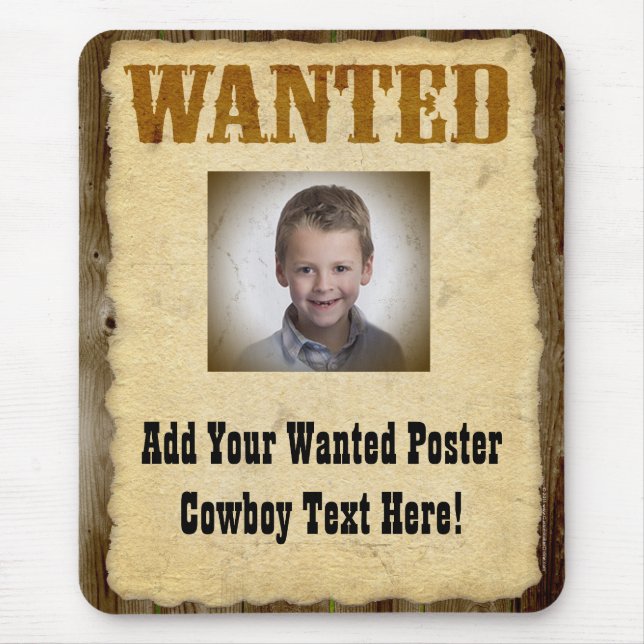 Gewolltes Plakatc$alt-time-Foto Mousepad (Vorne)