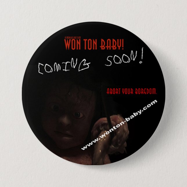 Gewonnenes Tonnen-Baby! Begrenzte Zeit-fördernde Button (Vorderseite)