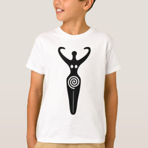 Gewundene Göttin T-Shirt