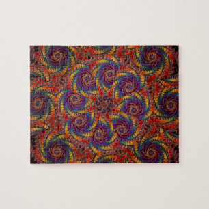 Gewundene Kraken-psychedelische Puzzle