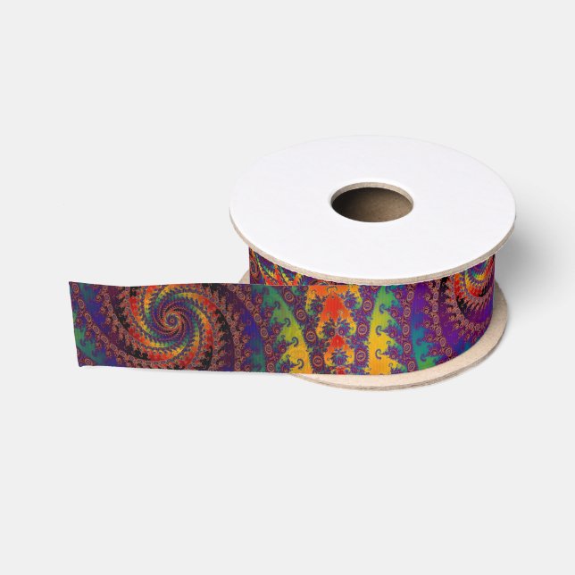 Gewundene Kraken-psychedelische Ripsband (Spule)