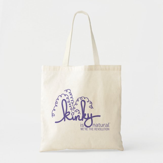 Gewundene Logo-Tasche - Traube Tragetasche (Vorne)