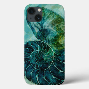 Gewundene Türkis-Tritonshorn-Muschel Case-Mate iPhone Hülle