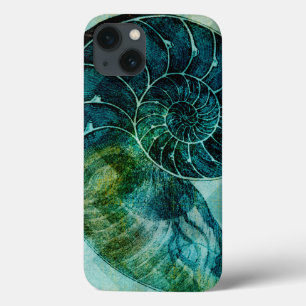 Gewundene Türkis-Tritonshorn-Muschel Case-Mate iPhone Hülle