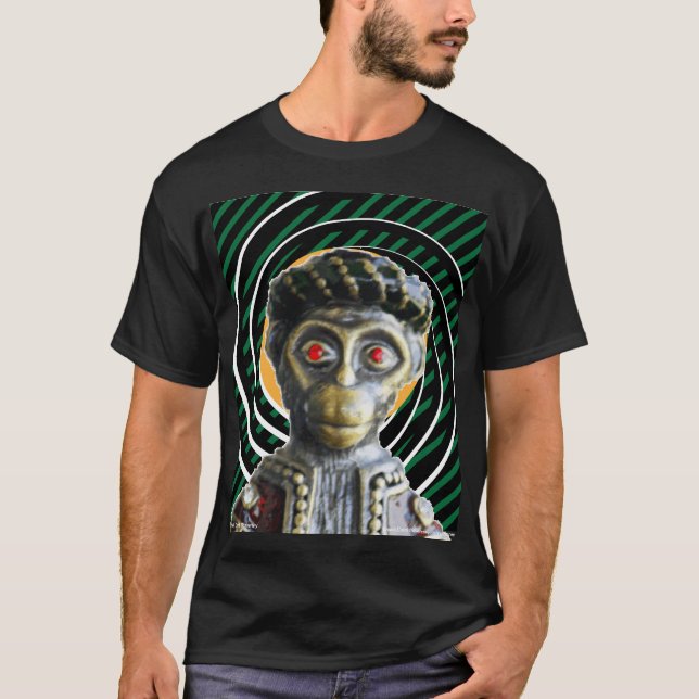 Gewundener Affe-König T-Shirt (Vorderseite)
