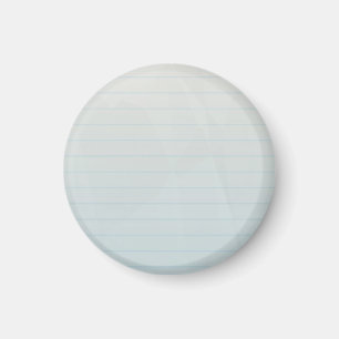 Gewundenes Notizbuch-gezeichnetes Papier Magnet