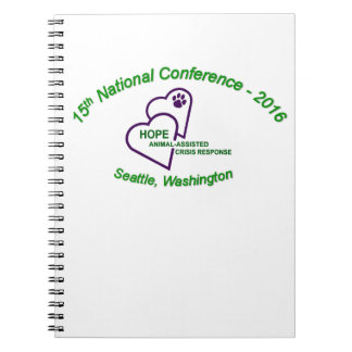 Gewundenes Notizbuch Notizblock