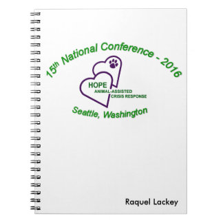 Gewundenes Notizbuch Notizblock