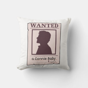 Gewünscht: Ein Connie Bby Poster Design Beliebt Kissen