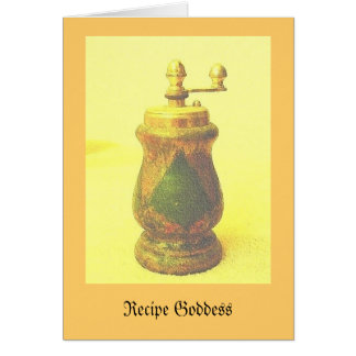Gewürz des Lebens Rezeptkarte