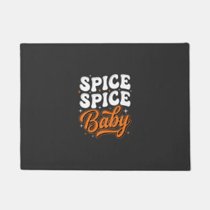 Gewürz Gewürz Baby Halloween Retro-Typografie-Desi Fußmatte