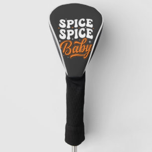 Gewürz Gewürz Baby Halloween Retro-Typografie-Desi Golf Headcover