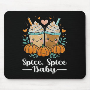 Gewürz Gewürz Baby Kawaii Kürbis Gewürz Latte Lieb Mousepad
