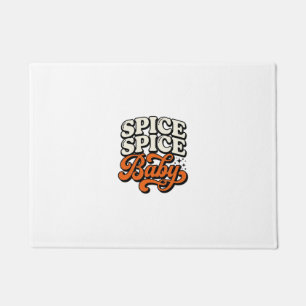 Gewürz Gewürz Baby Vintage Retro-Typografie-Shirt  Fußmatte