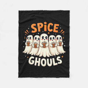 Gewürz Ghule Halloween Geist Kürbis Fleecedecke