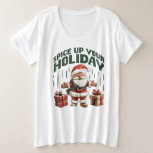 Gewürz Große Größe T-Shirt