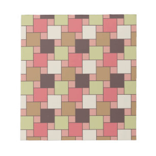 Gewürz-Kabinett geometrisch Notizblock