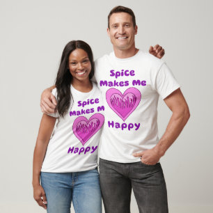 Gewürz Macht Mich Glücklich Curry-Liebhaber T-Shirt