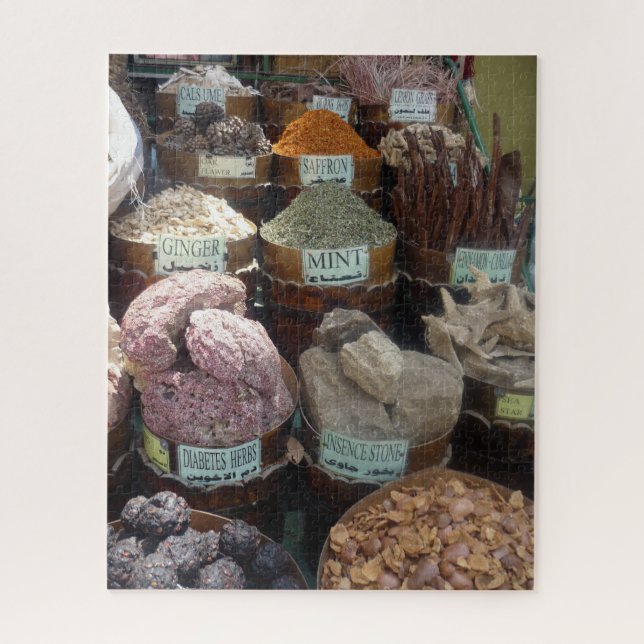 Gewürz Puzzle (Vertikal)