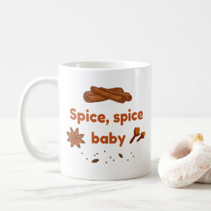 Gewürzbaby Cinnamon Star Anise Autumn Zitat Gesche Kaffeetasse