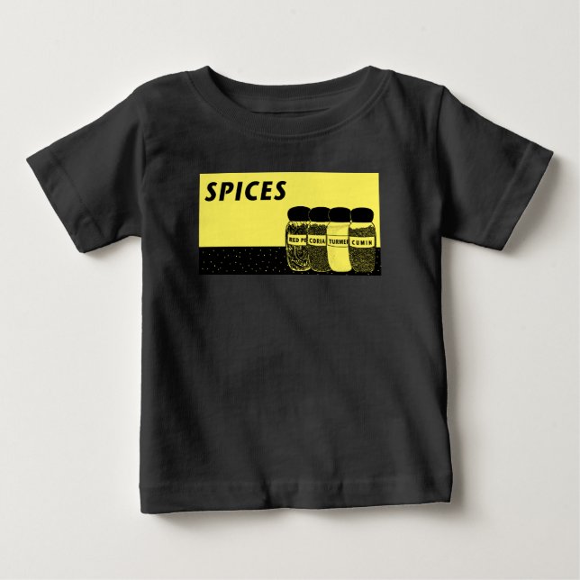 Gewürze Baby T-shirt (Vorderseite)