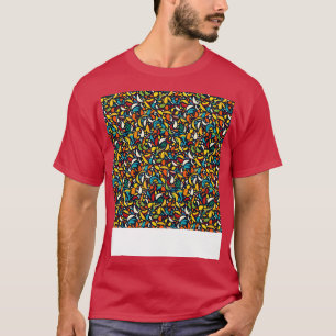 Gewürze Nahtloses Muster Würzen Kräuter Glas Indie T-Shirt