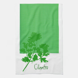 Gewürzecilantro-Küchen-Entwürfe Handtuch
