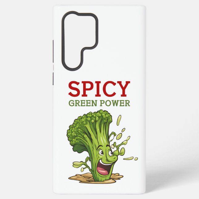 Gewürzgrün-Power Samsung Galaxy Hülle (Rückseite)
