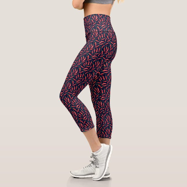Gewürzige - Coole Capris-Leggings Capri Leggings (Links)