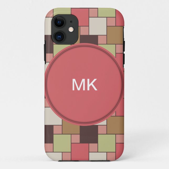 Gewürzkabinett Geometrisch Case-Mate iPhone Hülle (Rückseite)