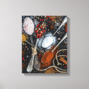 Gewürzküche Wand Kunst