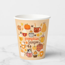 Gewürzpumpensaison Pappbecher