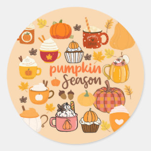 Gewürzpumpensaison Runder Aufkleber